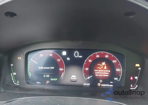 2025 Honda Civic Hybrid Sport/Sport Touring из США, поврежденный, VIN 2HGFE4F85SH344858